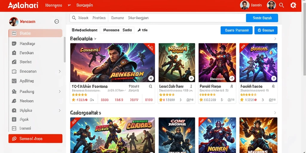 Tampilan antarmuka yang menarik dan mudah diakses.