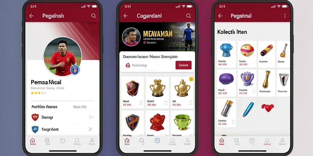 Tampilan antarmuka yang menarik dan user-friendly.