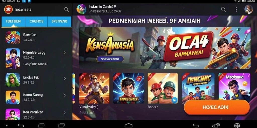 Tampilan antarmuka yang ramah pengguna dan intuitif.