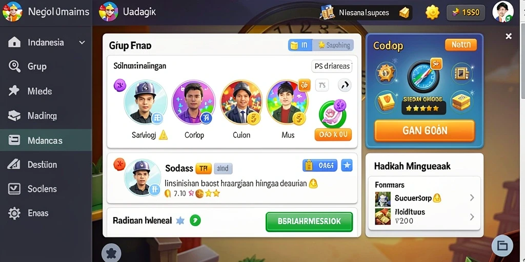 Tampilan antarmuka yang menarik dan mudah digunakan.
