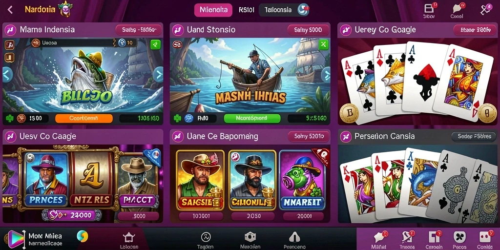 Screenshot menampilkan tampilan antarmuka permainan yang menarik.