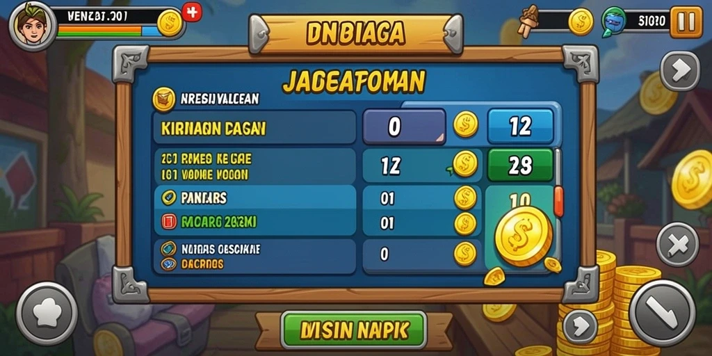 Tampilan grafis yang menakjubkan dalam permainan.