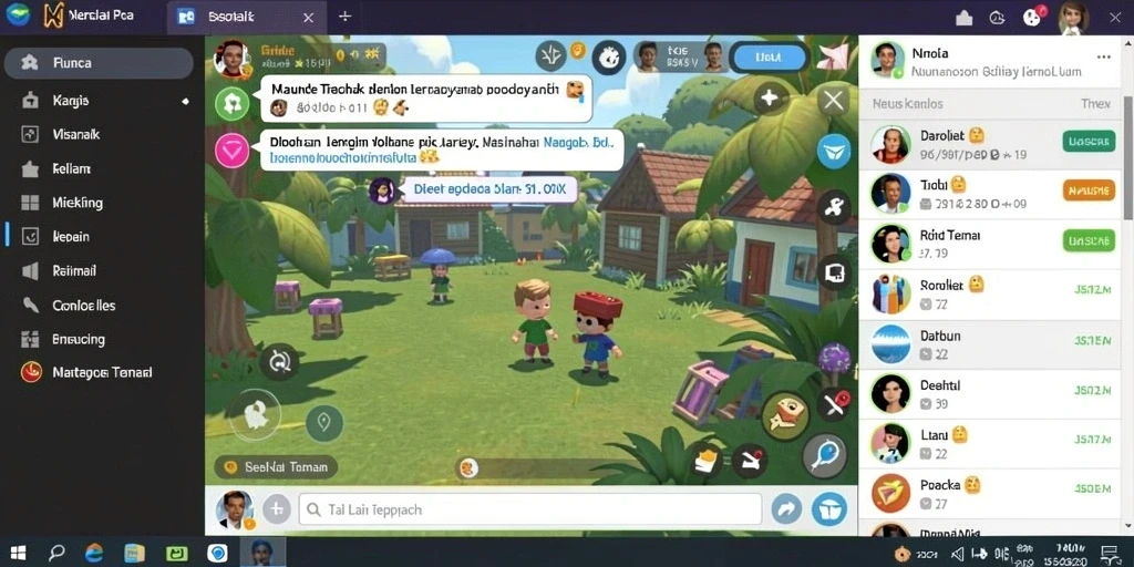 Screenshot aplikasi menampilkan antarmuka pengguna yang bersih.