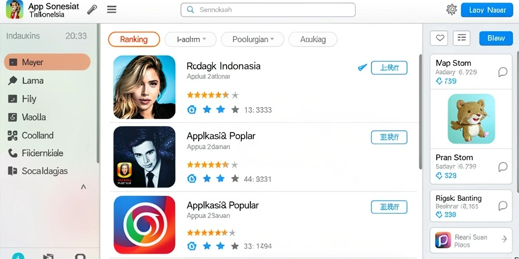 Tampilan antarmuka yang user-friendly.