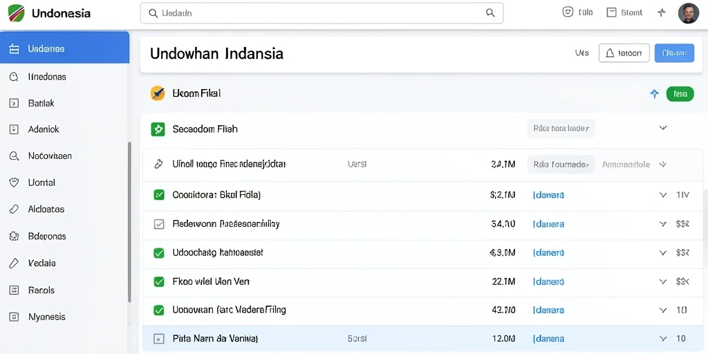 Tampilan antarmuka yang sederhana dan menarik.